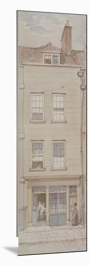 View of Mitre Court, Fleet Street, Showing John's Coffee House, C.1850-James Findlay-Mounted Giclee Print