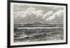 View of Mocha, Arabia. Mocha, Yemen, Red Sea Port and Source of Mocha Coffee-null-Framed Giclee Print