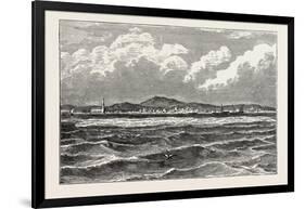 View of Mocha, Arabia. Mocha, Yemen, Red Sea Port and Source of Mocha Coffee-null-Framed Giclee Print