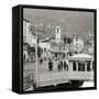 View of Moltrasio on the Shore of Lake Como, Italy, 20th Century-null-Framed Stretched Canvas