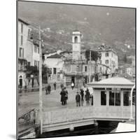 View of Moltrasio on the Shore of Lake Como, Italy, 20th Century-null-Mounted Photographic Print