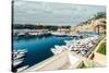 View of Monaco Harbor-amok-Stretched Canvas