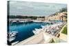 View of Monaco Harbor-amok-Stretched Canvas