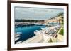 View of Monaco Harbor-amok-Framed Photographic Print