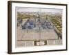 View of Monastery of El Escorial, Near Madrid, Spain, 16th Century-null-Framed Giclee Print