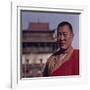 View of Mongolian lama-Werner Forman-Framed Giclee Print