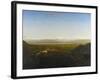 View of Mont Blanc, Seen from La Faucille, C.1865-Theodore Rousseau-Framed Giclee Print