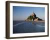 View of Mont Saint-Michel, Normandy, France-David Barnes-Framed Premium Photographic Print