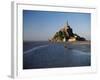 View of Mont Saint-Michel, Normandy, France-David Barnes-Framed Photographic Print