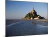 View of Mont Saint-Michel, Normandy, France-David Barnes-Mounted Photographic Print