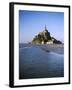 View of Mont Saint-Michel, Normandy, France-David Barnes-Framed Premium Photographic Print