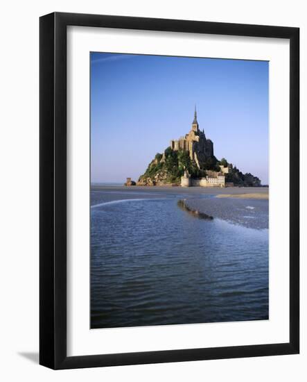 View of Mont Saint-Michel, Normandy, France-David Barnes-Framed Photographic Print