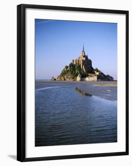 View of Mont Saint-Michel, Normandy, France-David Barnes-Framed Photographic Print