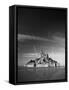 View of Mont Saint-Michel, Normandy, France-David Barnes-Framed Stretched Canvas