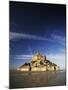 View of Mont Saint-Michel, Normandy, France-David Barnes-Mounted Photographic Print