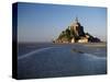 View of Mont Saint-Michel, Normandy, France-David Barnes-Stretched Canvas