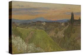 View of Monte Amiata, Tuscany, C.1880-Giovanni Costa-Stretched Canvas