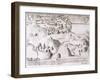 View of Monte Sant'Angelo, from the Kingdom of Naples in Perspective-Giovan Battista Pacichelli-Framed Giclee Print