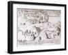 View of Monte Sant'Angelo, from the Kingdom of Naples in Perspective-Giovan Battista Pacichelli-Framed Giclee Print