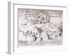 View of Monte Sant'Angelo, from the Kingdom of Naples in Perspective-Giovan Battista Pacichelli-Framed Giclee Print