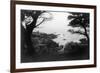 View of Monterey Bay from 17 Mile Drive - Carmel, CA-Lantern Press-Framed Premium Giclee Print