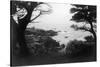 View of Monterey Bay from 17 Mile Drive - Carmel, CA-Lantern Press-Stretched Canvas