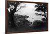 View of Monterey Bay from 17 Mile Drive - Carmel, CA-Lantern Press-Framed Art Print