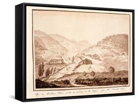 View of Montioni, Taken from the Middle of the Vine, 1812-Salomon Guillaume Counis-Framed Stretched Canvas