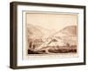 View of Montioni, Taken from the Middle of the Vine, 1812-Salomon Guillaume Counis-Framed Giclee Print