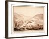 View of Montioni, Taken from the Middle of the Vine, 1812-Salomon Guillaume Counis-Framed Giclee Print