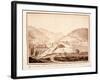 View of Montioni, Taken from the Middle of the Vine, 1812-Salomon Guillaume Counis-Framed Giclee Print