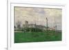 View of Montmartre from the Cité Des Fleurs, 1869-Alfred Sisley-Framed Giclee Print