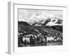 View of Montreux, on Lake Geneva, Switzerland, January 1959-null-Framed Photographic Print