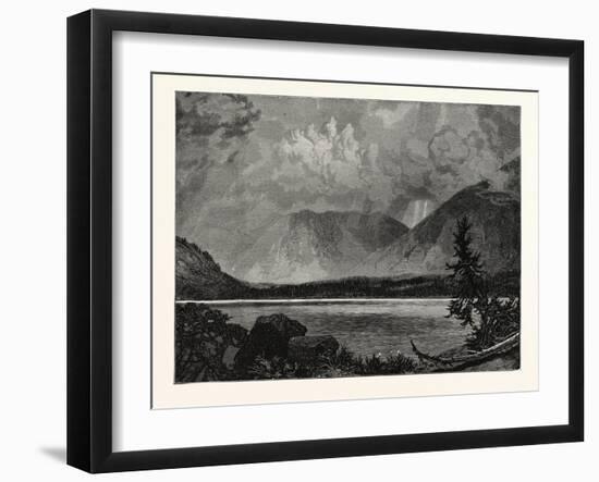 View of Moore's Lake, Utah, United States of America-null-Framed Giclee Print