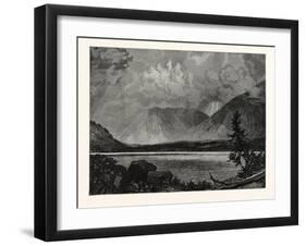 View of Moore's Lake, Utah, United States of America-null-Framed Giclee Print