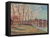 View of Moret, 1889-Alfred Sisley-Framed Stretched Canvas