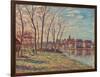 View of Moret, 1889-Alfred Sisley-Framed Giclee Print