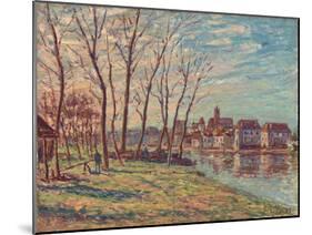 View of Moret, 1889-Alfred Sisley-Mounted Giclee Print