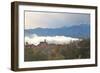 View of Morning Mist and Arboussols-David Lomax-Framed Photographic Print