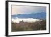 View of Morning Mist and Arboussols-David Lomax-Framed Photographic Print