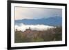 View of Morning Mist and Arboussols-David Lomax-Framed Photographic Print