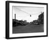 View of Morril Avenue - Sidney, MT-Lantern Press-Framed Art Print