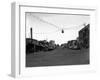 View of Morril Avenue - Sidney, MT-Lantern Press-Framed Art Print