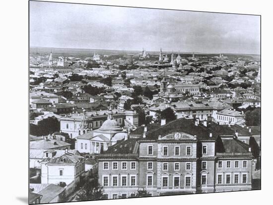 View of Moscow from the Ivan the Great Bell Tower, Russia, 1884-null-Mounted Giclee Print