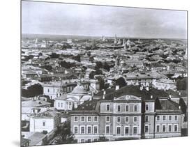 View of Moscow from the Ivan the Great Bell Tower, Russia, 1884-null-Mounted Giclee Print