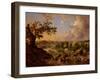 View of Moscow from the Sparrow Hills, 1837-Johann Nepomuk Rauch-Framed Giclee Print