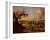 View of Moscow from the Sparrow Hills, 1837-Johann Nepomuk Rauch-Framed Giclee Print