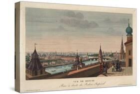 View of Moscow, Taken from the Balcony of the Imperial Palace, 1812-Henri Courvoisier-Voisin-Stretched Canvas