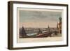 View of Moscow, Taken from the Balcony of the Imperial Palace, 1812-Henri Courvoisier-Voisin-Framed Giclee Print