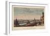 View of Moscow, Taken from the Balcony of the Imperial Palace, 1812-Henri Courvoisier-Voisin-Framed Giclee Print